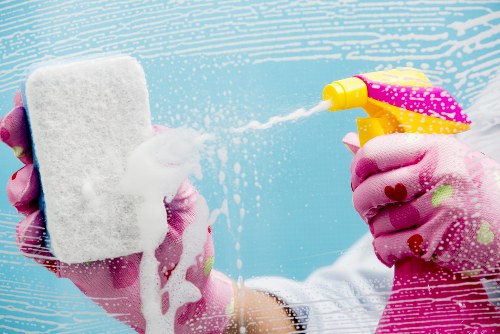 Detailed bathroom cleaning as part of a Bermondsey move out service