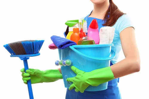 Deep cleaning a corner sofa with care and attention