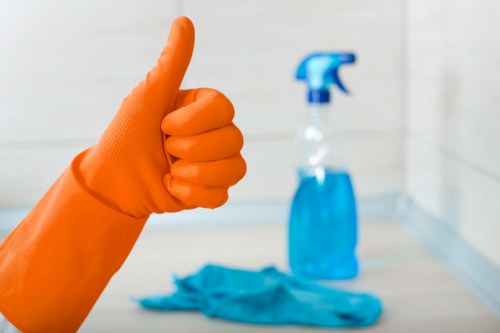 Specialist cleaning equipment used on hard flooring in Bermondsey