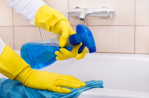 Detailed kitchen and bathroom cleaning for a Bermondsey property
