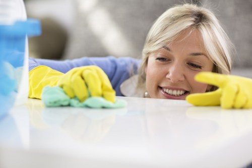 Move in cleaning service preparing a Bermondsey property for new occupants